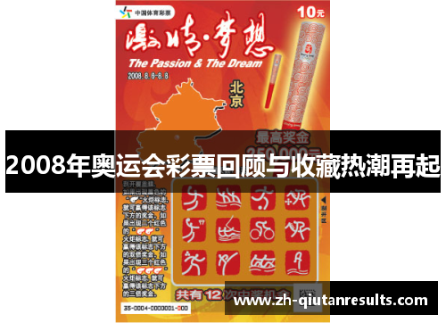2008年奥运会彩票回顾与收藏热潮再起